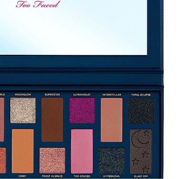 Too Faced 💫 Cosmic Crush 16-Pan Palette 🪐 New High-Pigment Blendable Shades - Picture 12 of 15